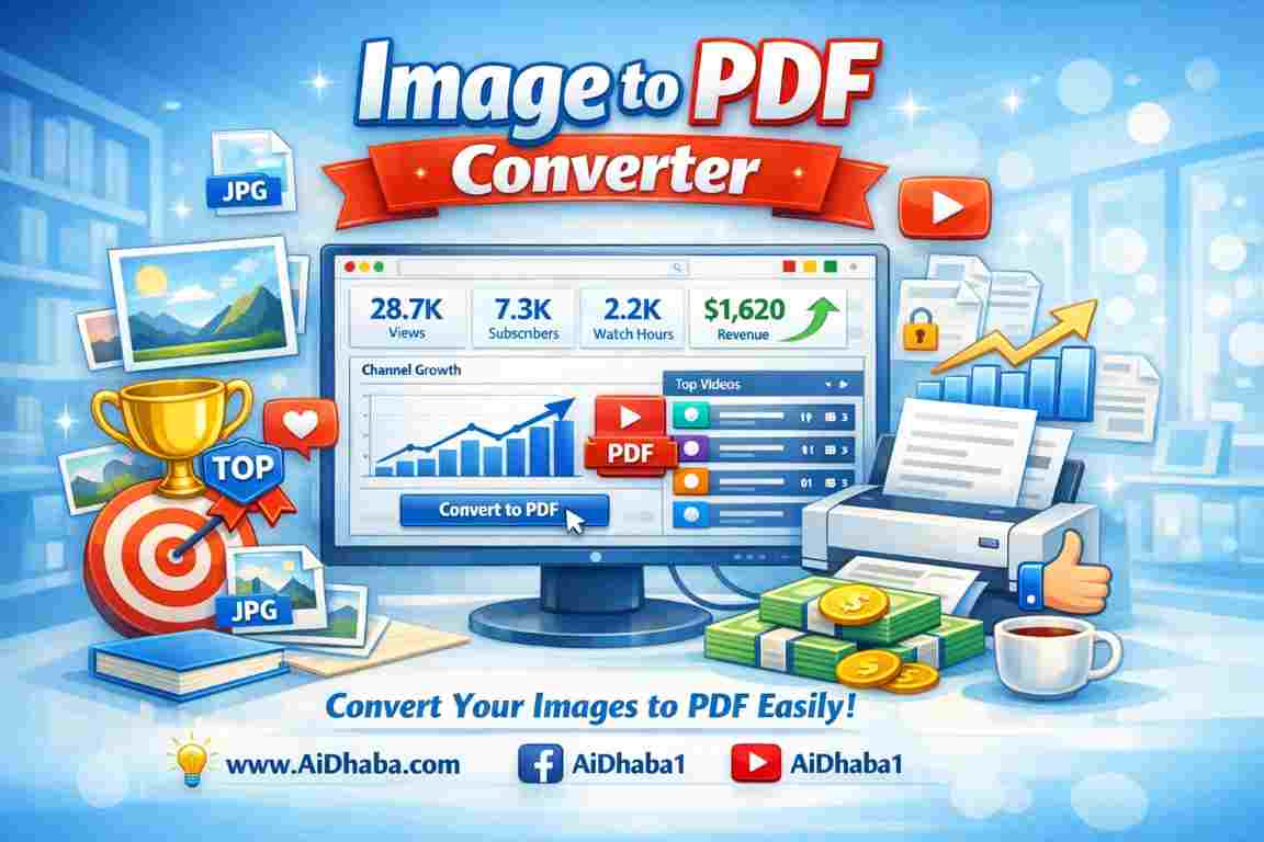 Image to PDF Converter for Nigeria, Ethiopia, UAE - Convert images to PDF