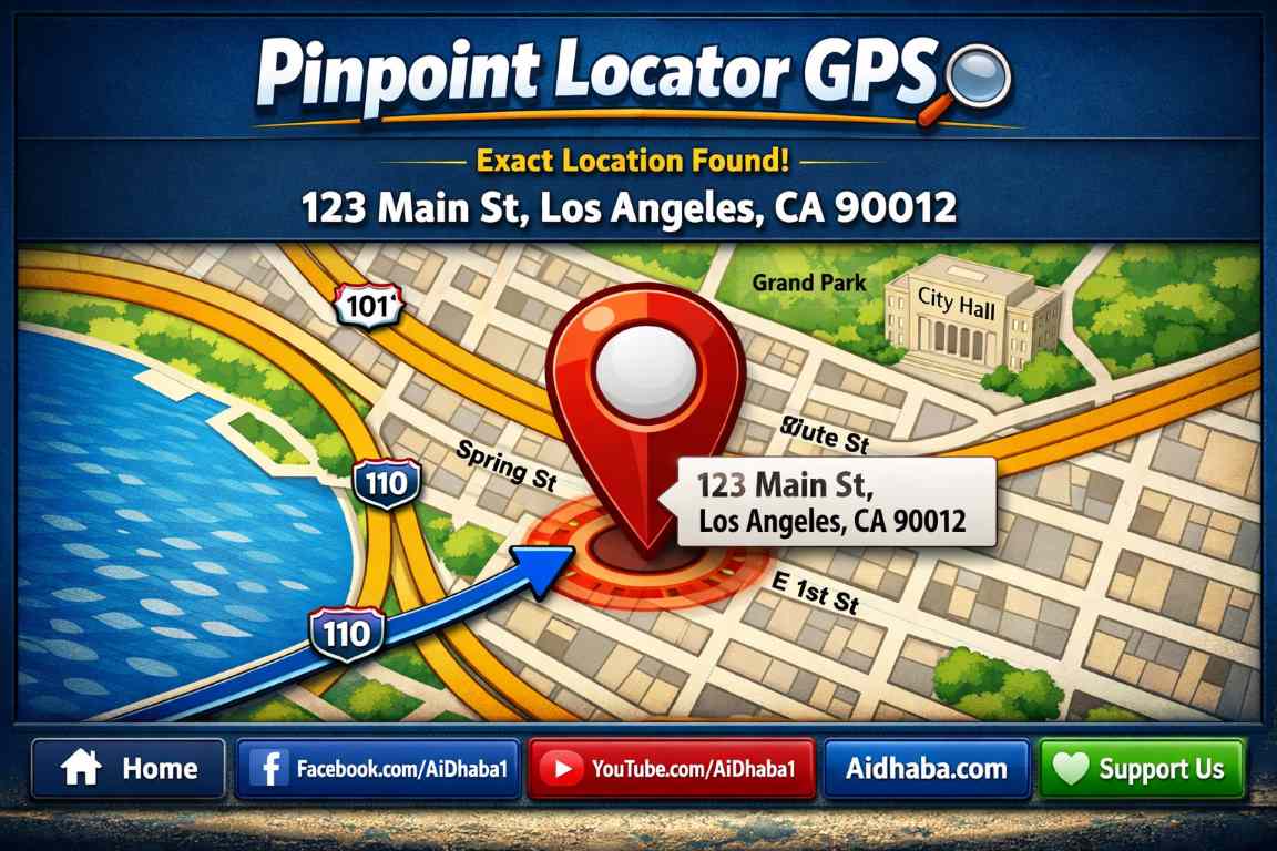 Pinpoint Locator LOCATIONGPS / high accuracy