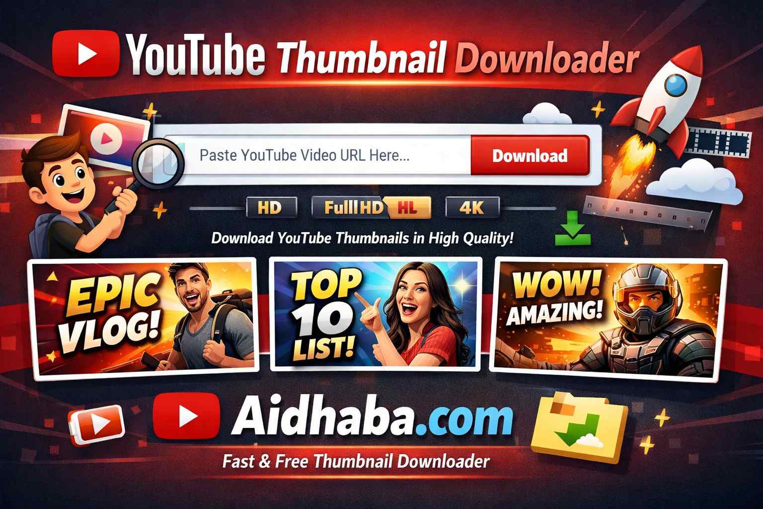 YouTube Thumbnail Downloader 