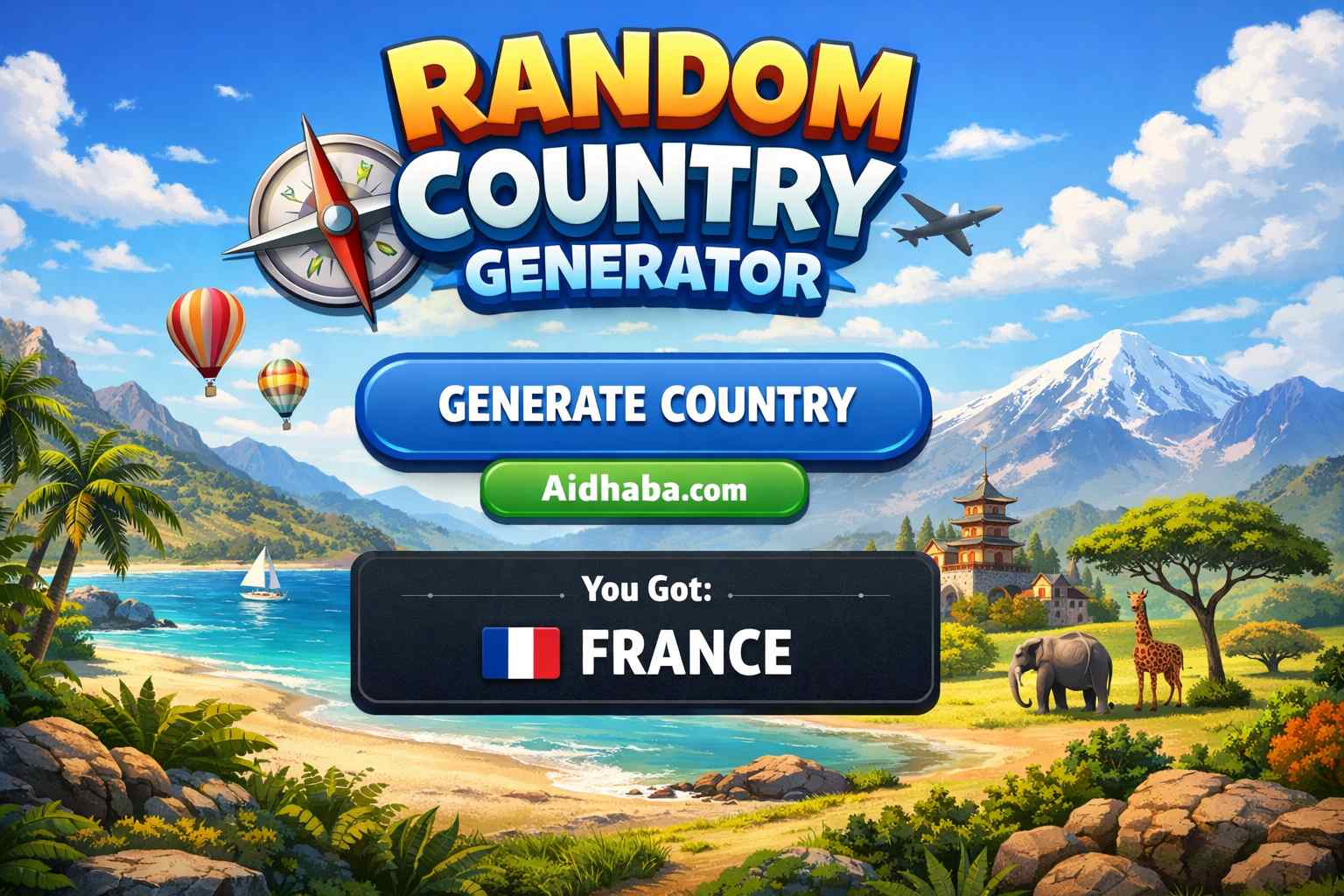 Random Country Generator 
